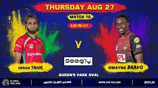 EXTENDED MATCH HIGHLIGHTS MATCH 16 | GAW v TKR | #CPL20 #CricketPlayedLouder #GAWvTKR