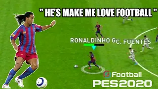 PES 2020 Mobile - Ronaldinho Gaucho Goals & Skills | He's Make Me Love Football ❤