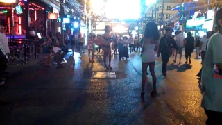 Пхукет Таиланд бангла Роуд трансвеститы 2017 Bangla Road, Phuket, Thailand