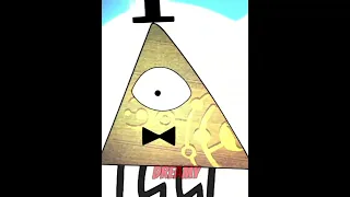 Dimentio vs Bill Cipher #shorts #supermario #gravityfalls #whoisstrongest #papermario #fypシ #edits