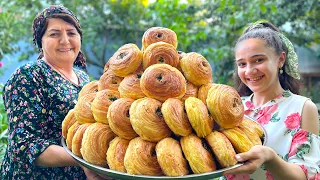 Shor Gogal - The Best Pastries of Traditional Azerbaijani Cuisine! Crispy & Mouthwatering!