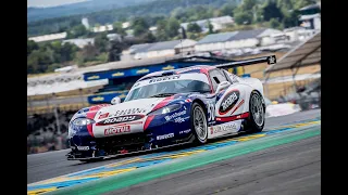 Le Mans onboard - Hot lap with the Viper GT1 ex. Alain Prost / Maserati MC12 chase - Florent MOULIN