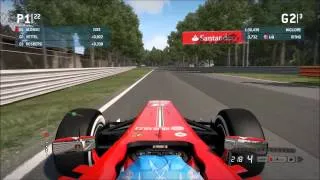 F1 2013 Gameplay PC - Monza - Ferrari [F.Alonso] - Ati HD7950 VX