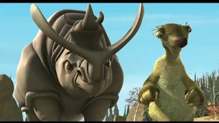 Ice Age - Telugu Dubbed - Rhino Fight Scene HD