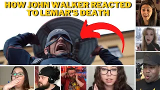 John Walker Kills | Lemar Hoskins Death REACTION - The Falcon And The Winter Soldier Episode 4 React