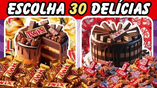 ADIVINHE 30 COMIDAS | ESCOLHA | ENCONTRE A DIFERENTE | QUIZ