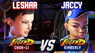 SF6 ▰ LESHAR (Chun-Li) vs JACCY (Kimberly) ▰ Ranked Matches