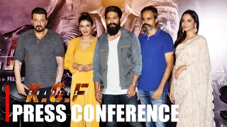 K.G.F Chapter 2 Press Conference | Rocking Star Yash, Sanjay Dutt, Raveena Tandon & Srinidhi Shetty