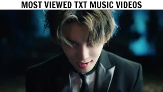 [TOP 25] Most Viewed TXT Music Videos | August 2022