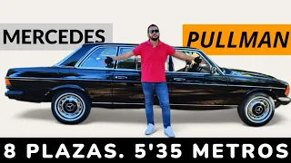 Mercedes 300D W123 PULLMAN: es COLOSAL.