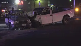 SAPD: Woman killed after suspected drunk driver runs red light, T-bones her vehicle