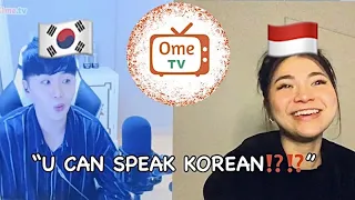 (ENGLISH SUB) Indonesian🇮🇩 who speaks Korean🇰🇷 in Ome TV (reaction) PART 1