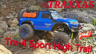 TRAXXAS TRX-4 Sport High Trail - Crawling Session