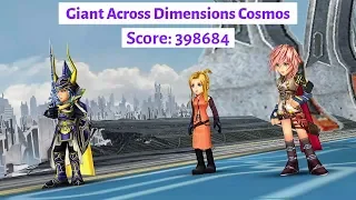 [DFFOO GL] Giant Across Dimensions Cosmos - WOL/Rydia/Lightning - Score: 398684