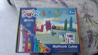 Number Blocks MathLink Cubes