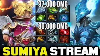 97K Dmg Invoker vs Highest Winrate Razor Build | Sumiya Invoker Stream Moment 3379