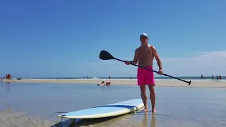 Paddleboarding in the Ocean (SUP)