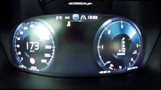 Volvo V90 D5 Polestar acceleration 0-100 km/h 0-200 km/h 0-400 m racelogic