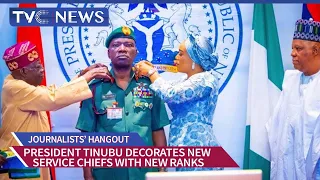 President Tinubu Decorates New Service Chiefs With New Ranks