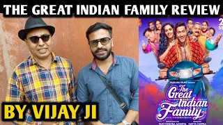 The Great Indian Family Movie Review | By Vijay Ji | Vicky Kaushal | Manushi Chillar | YRF