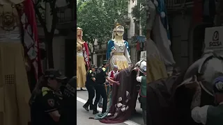 CAIGUDA Gegants de la Pedrera (21/5/23)