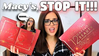 This is NOT OKAY!! 2 Macy's Advent Unboxings (25 Calendars of Christmas #8 & #9)