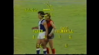 1977 WAFL Grand Final   Perth v East Fremantle