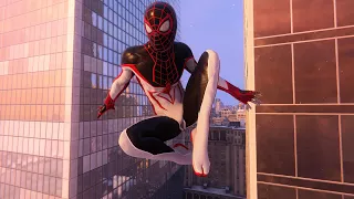 Spider-Man Miles Morales Perfect Leap Of Faith #shorts  #milesmorales 🕸️