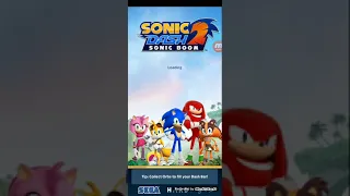 Sonic Dash 2:Sonic boom shadow special event gameplay