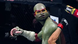 NINJA TURTLE RAGDOLLS VIDEO |EA UFC 4 TMNT RAGDOLLS KNOCKOUTS COMPILATION EP.47