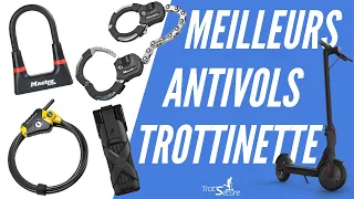 Meilleurs Antivols Trottinette Électrique