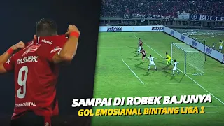 Gak Kuat Nahan Emosi !! Inilah Gol Emosional Dari Bintang Liga 1 Indonesia