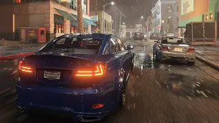 GTA5 Enhanced Realistic Weather With Next Gen Ray Tracing Gameplay On RTX4090 Ultra Settings 4K60FPS
