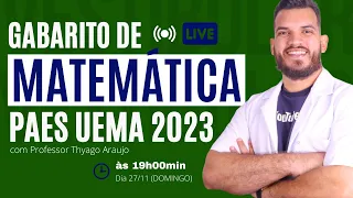 Gabarito de Matemática | PAES UEMA 2023