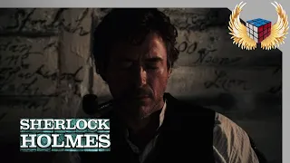 Шерлок Холмс думает над планами лорда Блэквуда (Шерлок Холмс 2009г)