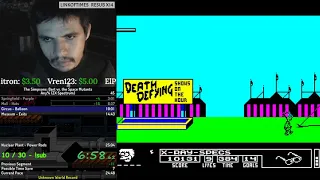 The Simpsons: Bart vs The Space Mutants (ZX Spectrum) Speedrun - 22:50 - Personal Best