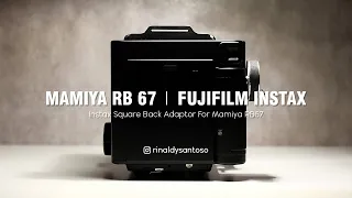 Fujifilm Instax Square Back for Mamiya RB 67 Demo | Turn The Subtitles on