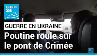 Vladimir Poutine roule sur le pont de Crimée : Première visite dans la péninsule annexée