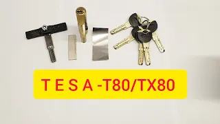 Medvejatnik T E S A - T80/TX80 Lockpick for lock +38093008410 🔐
