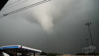 05-03-2021 Granbury, TX - Tornado Lofts Debris in Town