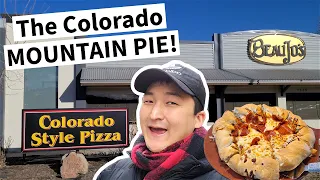 Trying Colorado MOUNTAIN PIE at Beau Jo's! Denver's Iconic Pizza