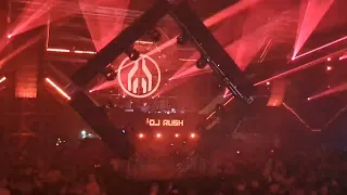 DJ RUSH MAYDAY Poland 2022 ARENA lasershow