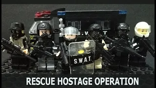 LEGO POLICE | RESCUE HOSTAGE OPERATION | STOPMOTION