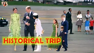 Prince Louis' First Overseas Family Trip With George, Charlotte And His Parents! GREAT