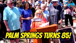 NANCY SINATRA Receives Key To Palm Springs On The City's 85TH BIRTHDAY! (4-8-23)