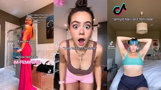 Define Feminine, I’m Feminine… Let me be a woman ~ Cute Tiktok Compilation