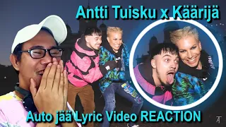 Antti Tuisku x Käärijä - Auto jää Lyric Video REACTION