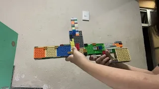 Lego gun semi-auto brickshooter (no technic +Mag)