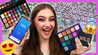 PAN THOSE EYESHADOWS 2024 #4!! (a brand new pan!!!) #projectpan #panthoseeyeshadows #eyeshadow