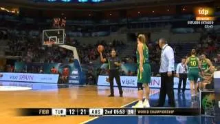 Campeonato del Mundo de Baloncesto femenino  3º Y 4º puesto: Turquía vs Australia